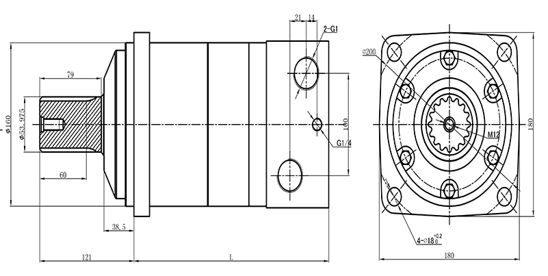 BVM Series Hydraulic Motor
