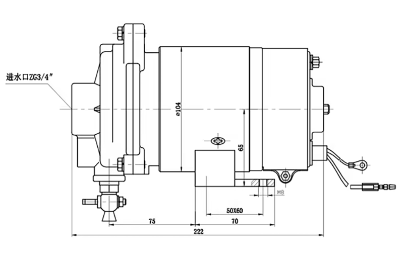 Concrete Mixing Water Pump Concrete Mixing Water Pump