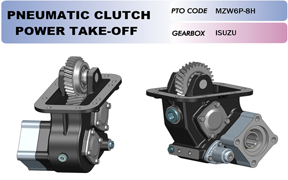 ISUZU-MZW6P Power Take-off